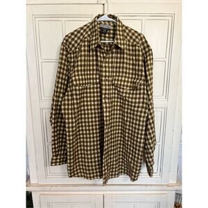 ExOfficio Gravel size XL mens flannel shirt